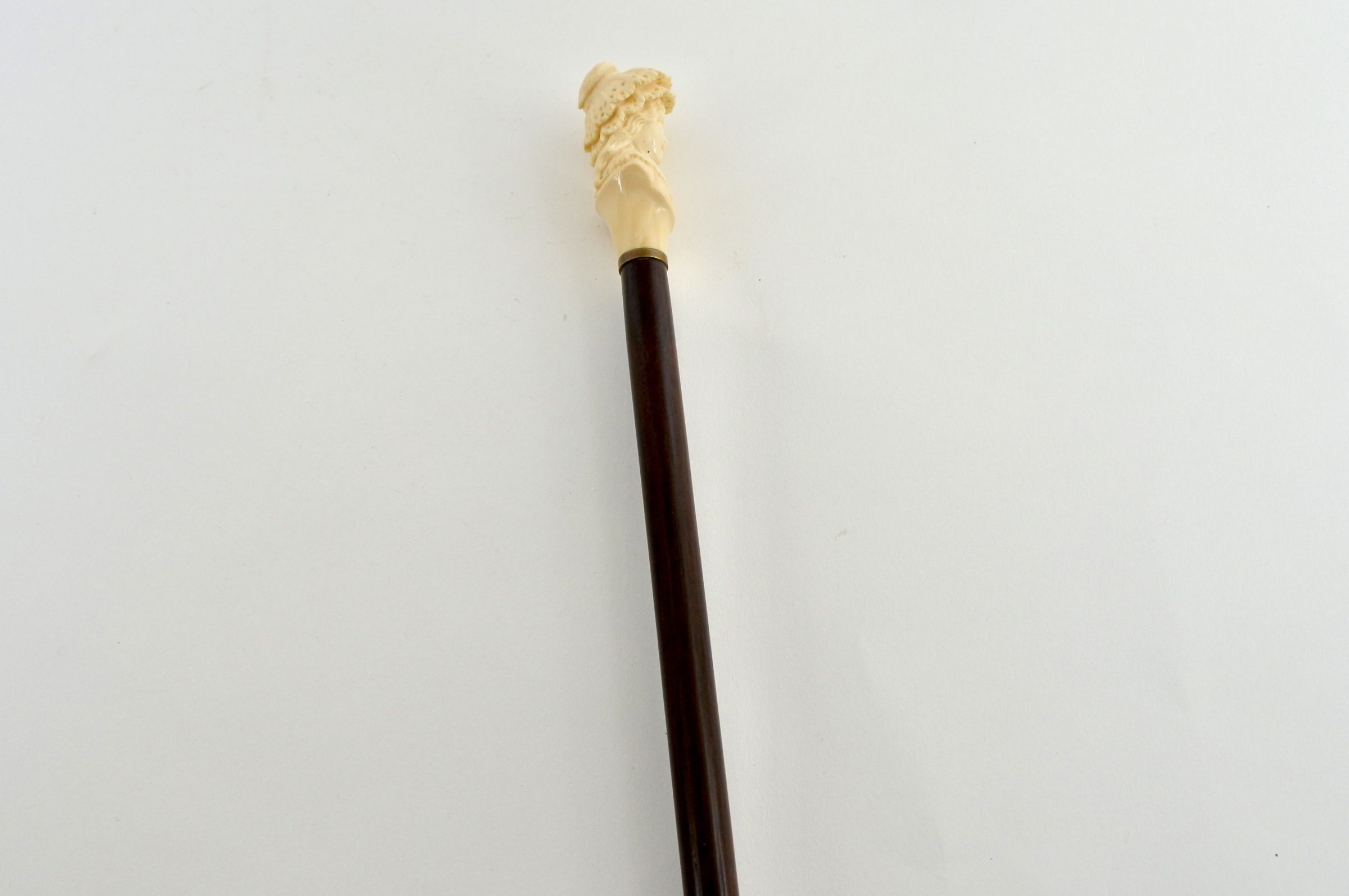 Elegante bastone con impugnatura in avorio - 2