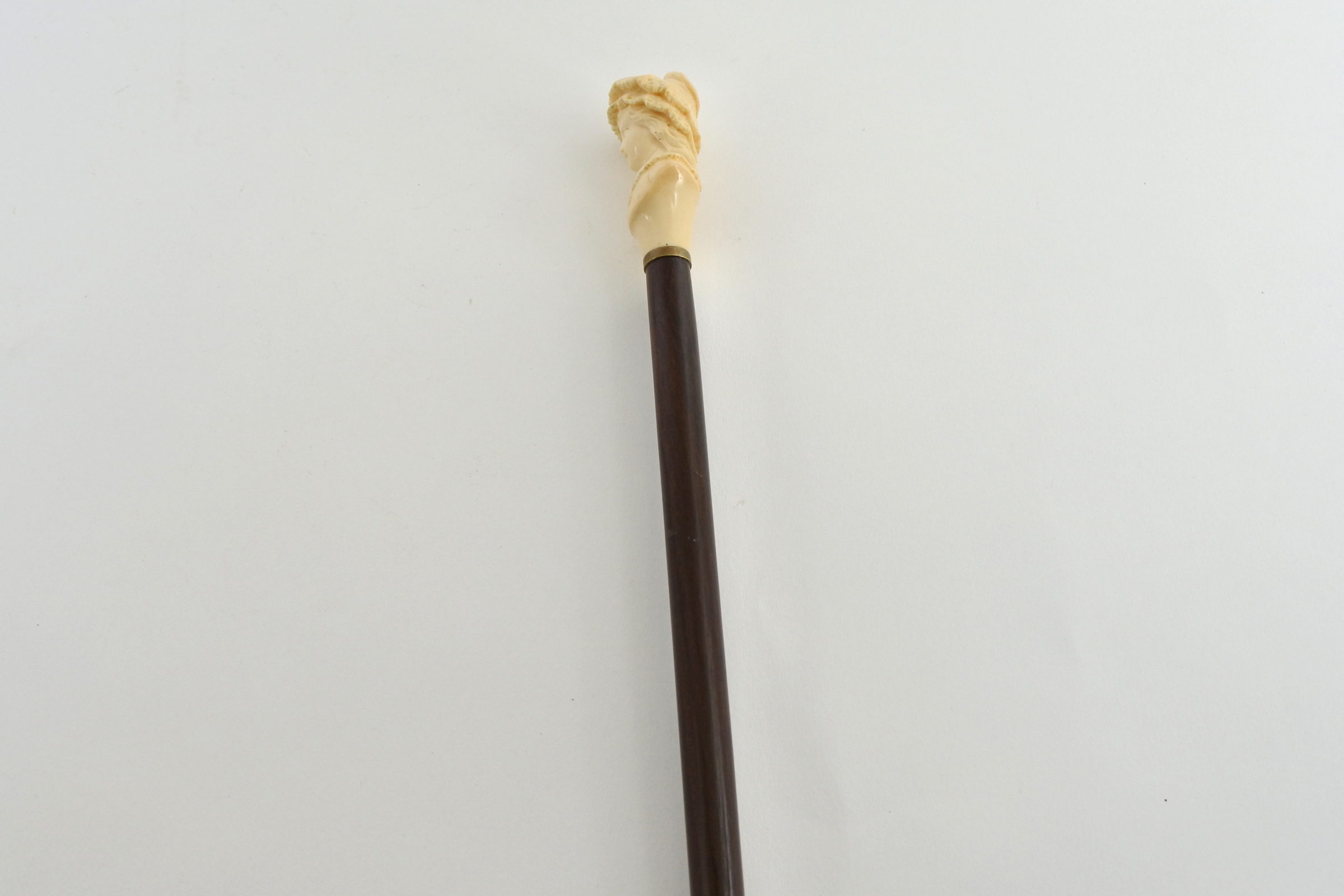 Elegante bastone con impugnatura in avorio - 4
