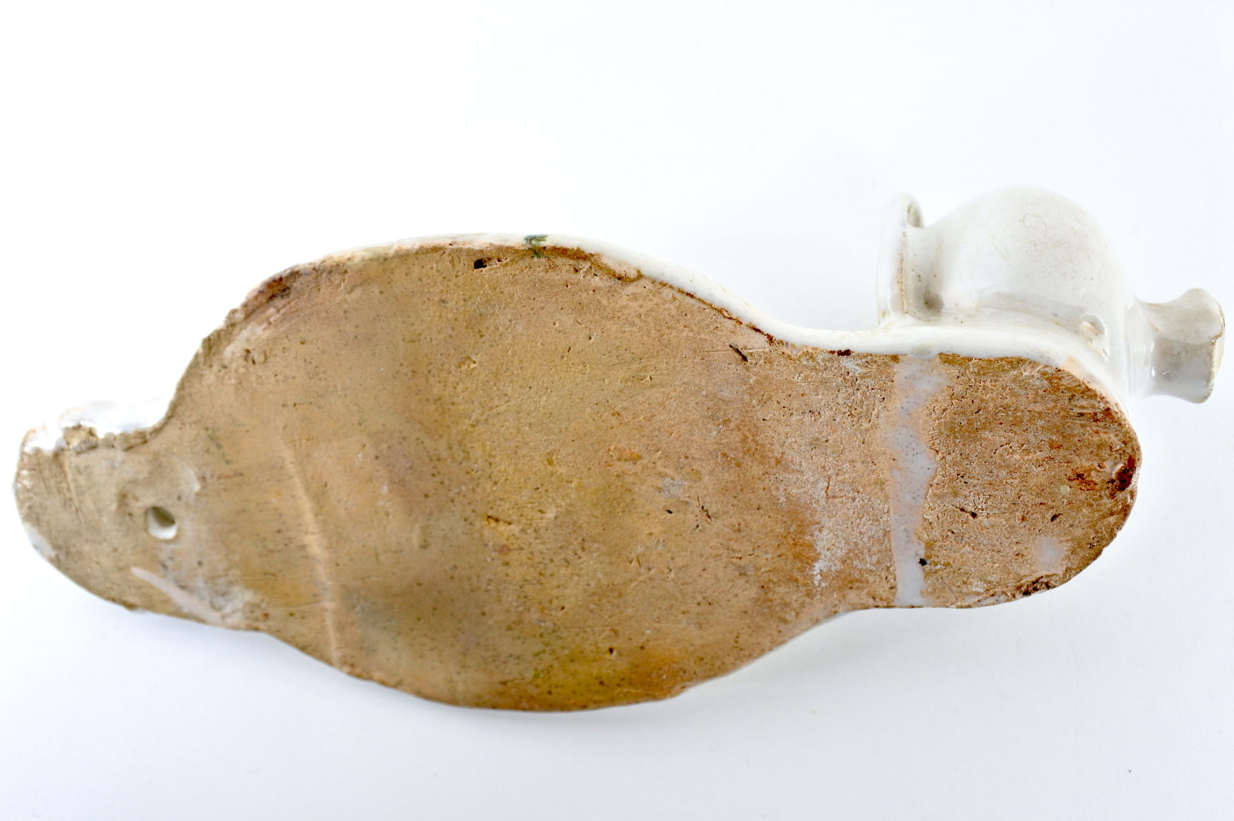 Acquasantiera in ceramica del XVIII° secolo - Altezza 22,7 cm - 4