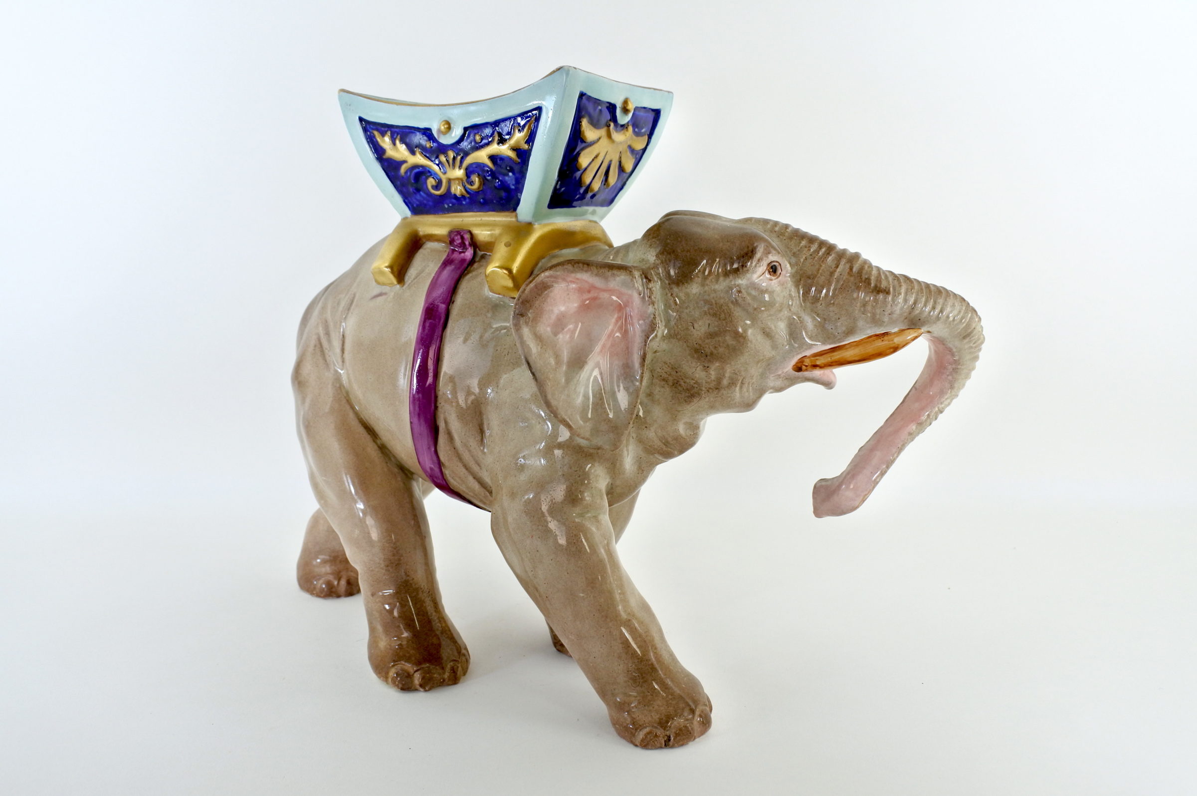 Elefante Massier in ceramica barbotine - 2