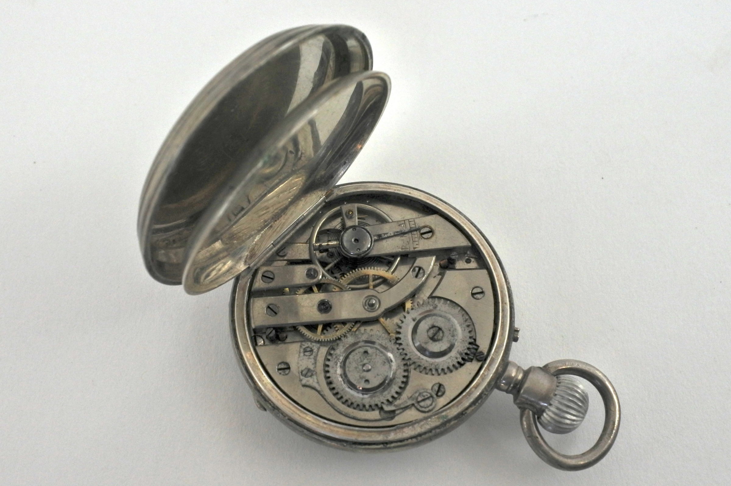 Orologio da tasca in argento – Dubois Genève - 3