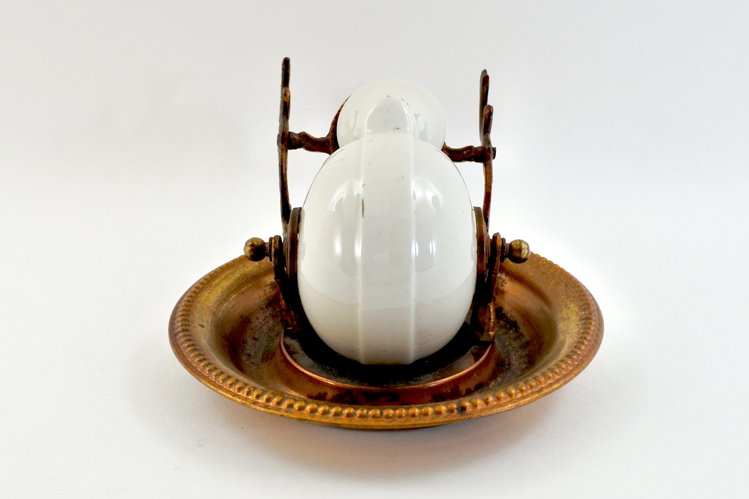 Calamaio in ceramica a forma di chiocciola - 3