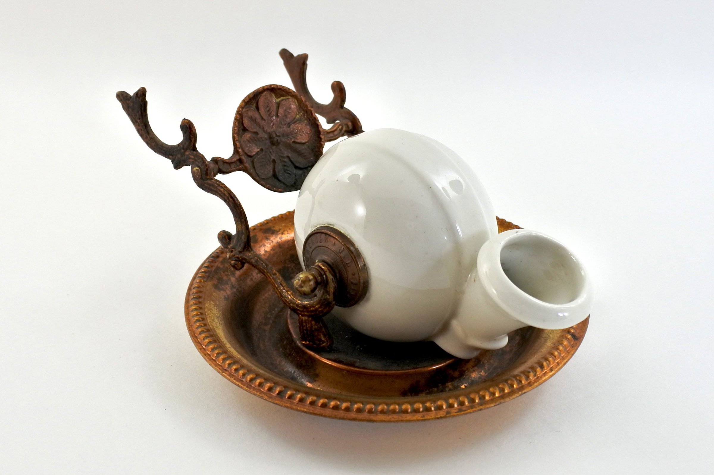 Calamaio in ceramica a forma di chiocciola - 4