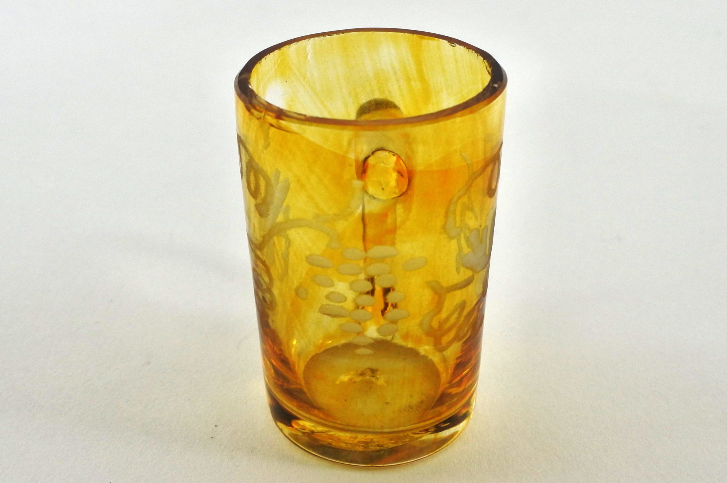Bicchierino in vetro soffiato e molato - 2