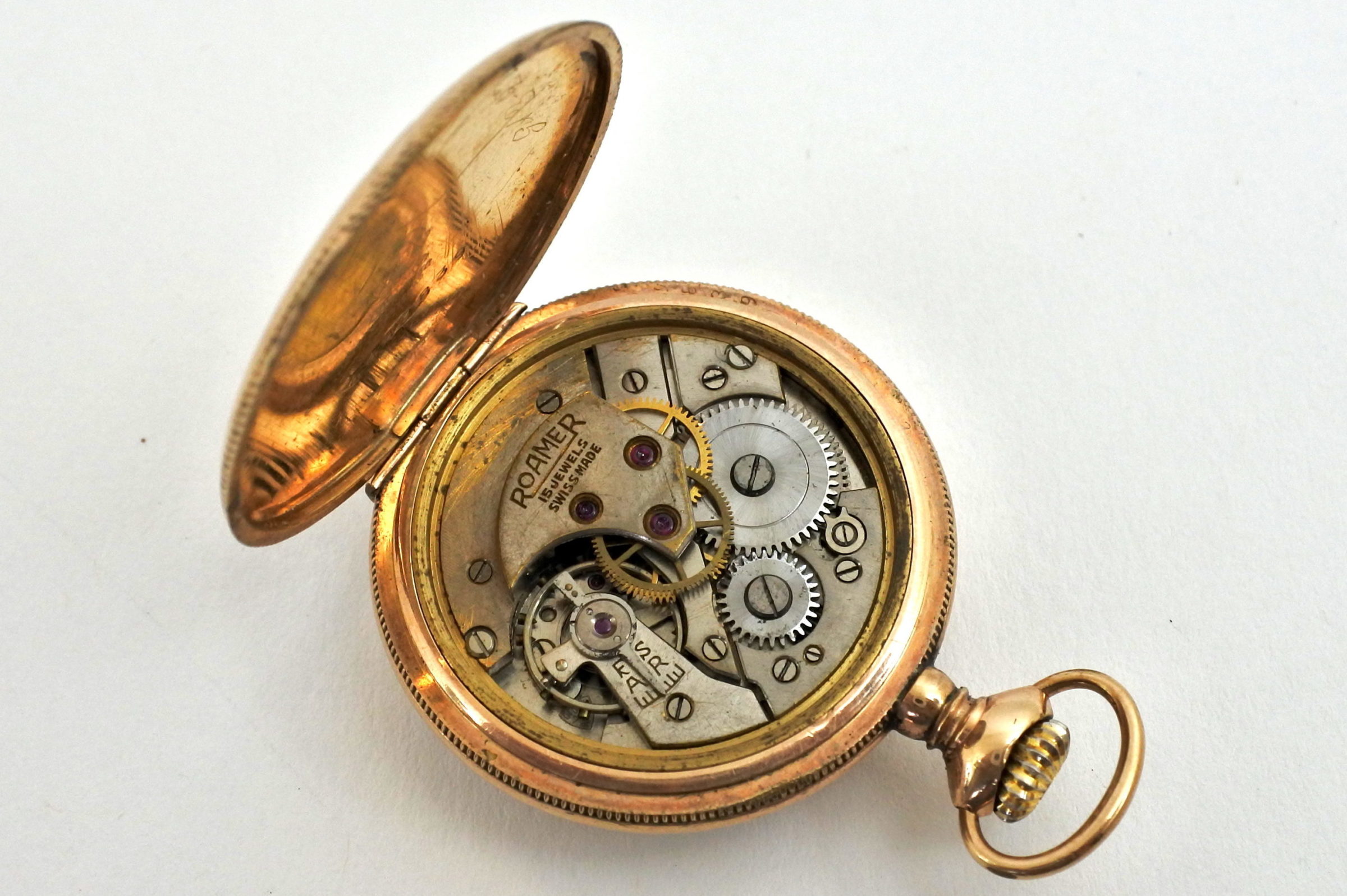 Orologio da tasca - monachina in oro - 2