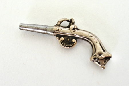 Chiavetta in argento per orologio da tasca
