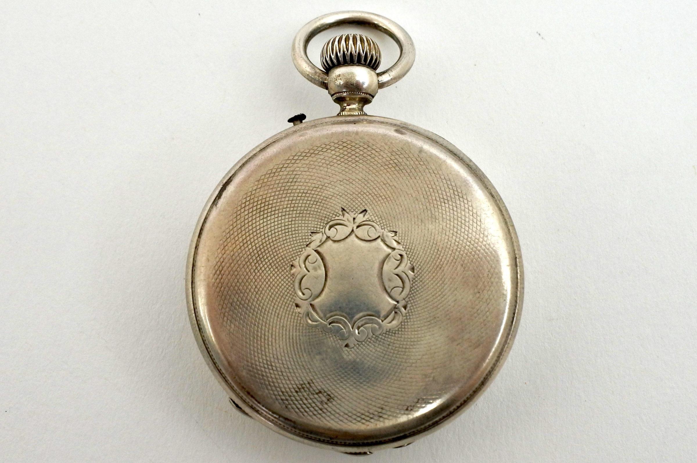 Orologio da tasca in argento – Diametro cassa 46 mm - 5