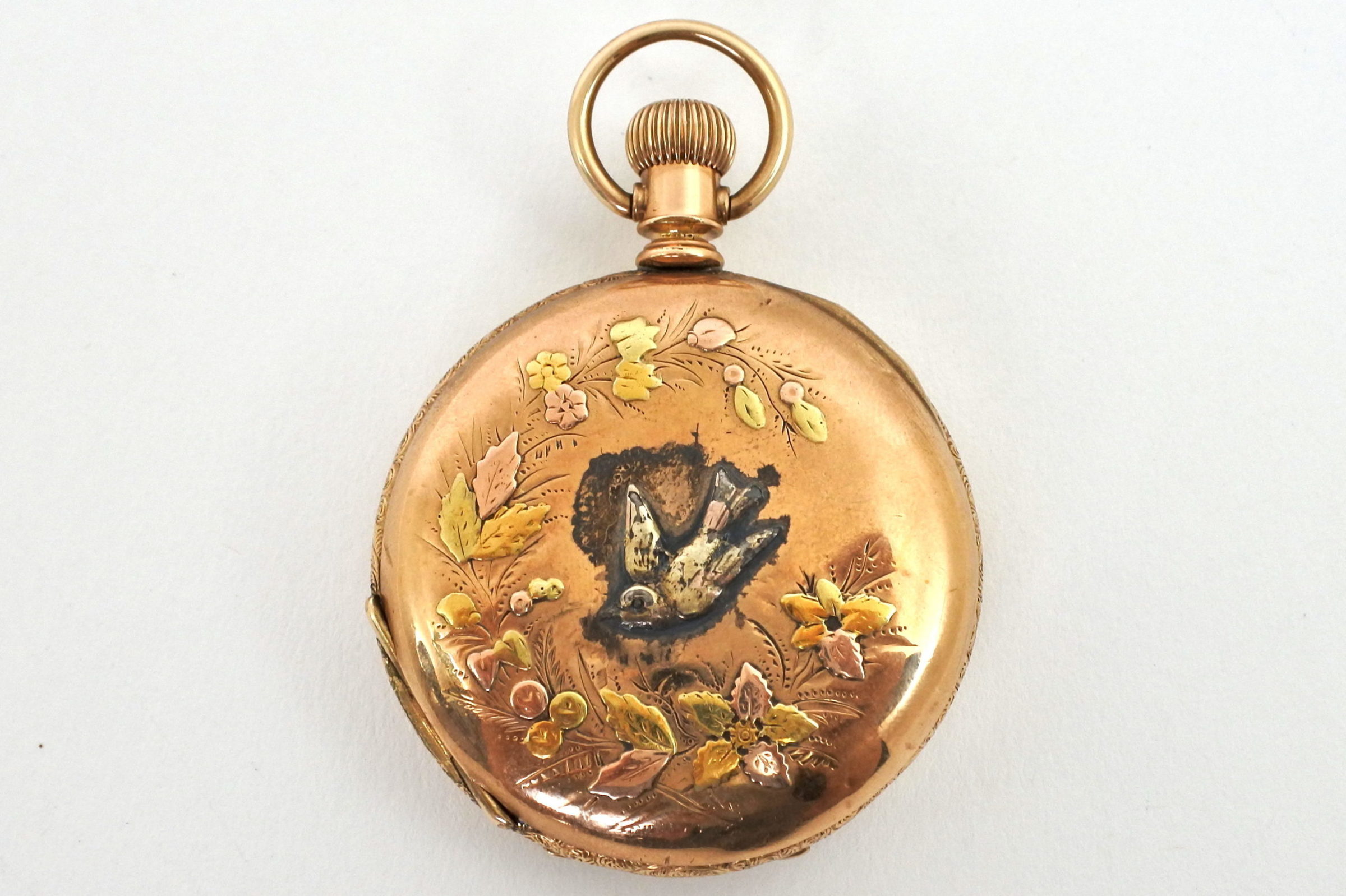 Orologio da tasca in oro – Elgin National Watch Company - 6
