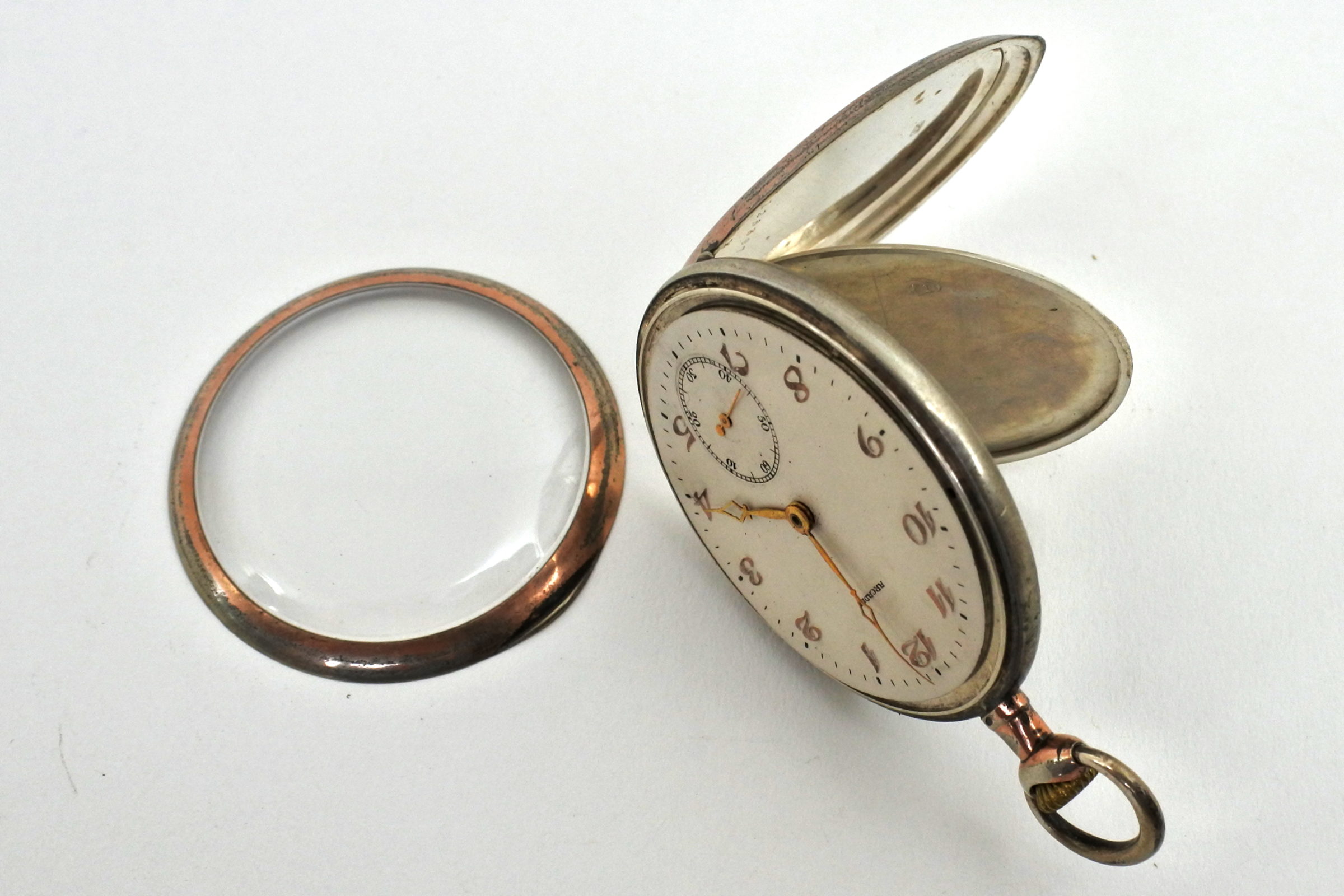 Orologio da tasca in argento – Arcadia - 4