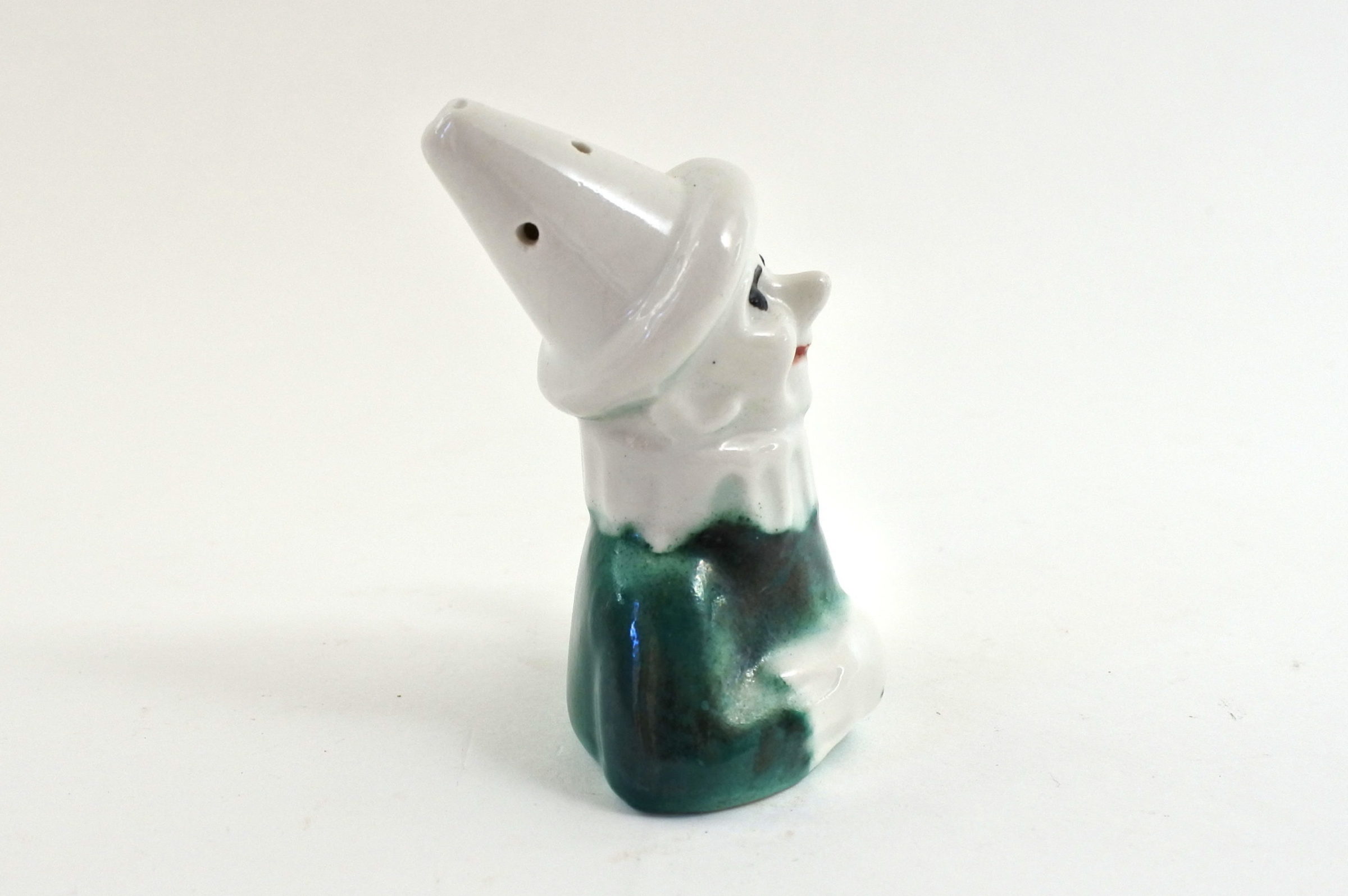 Portasale in ceramica a forma di clown - 4