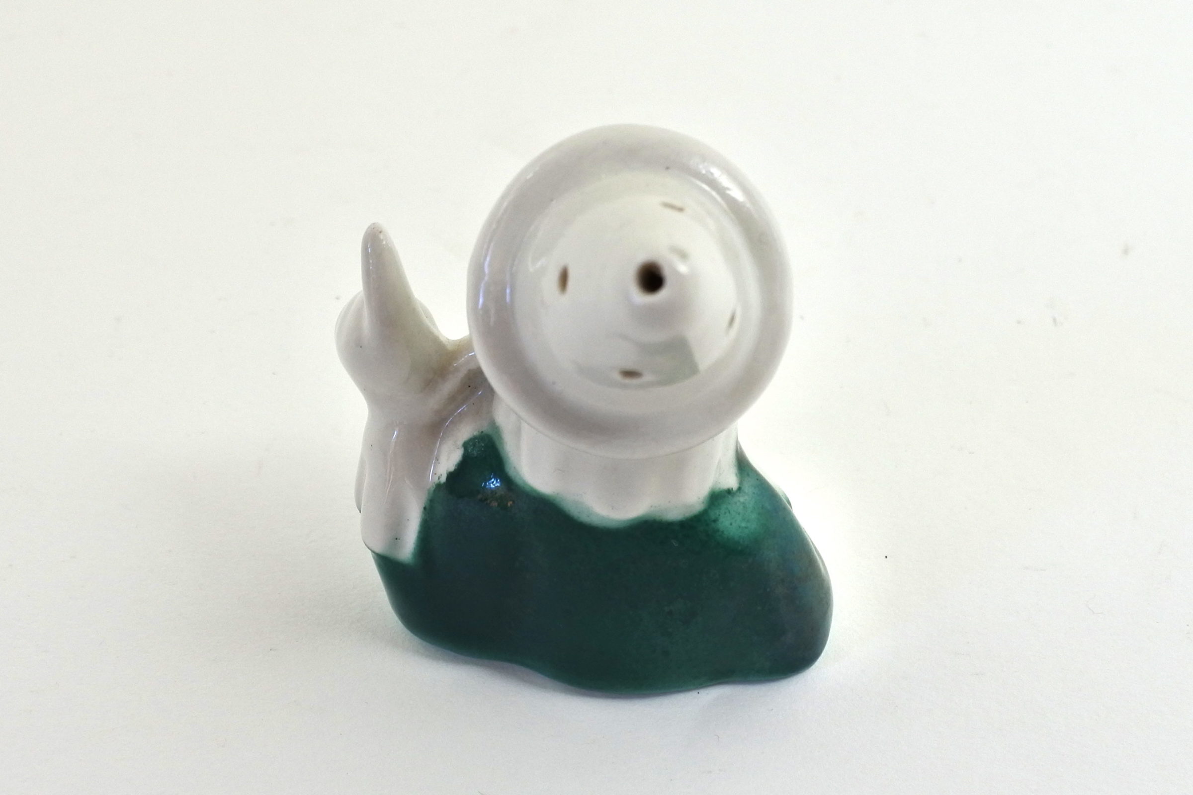 Portasale in ceramica a forma di clown - 5