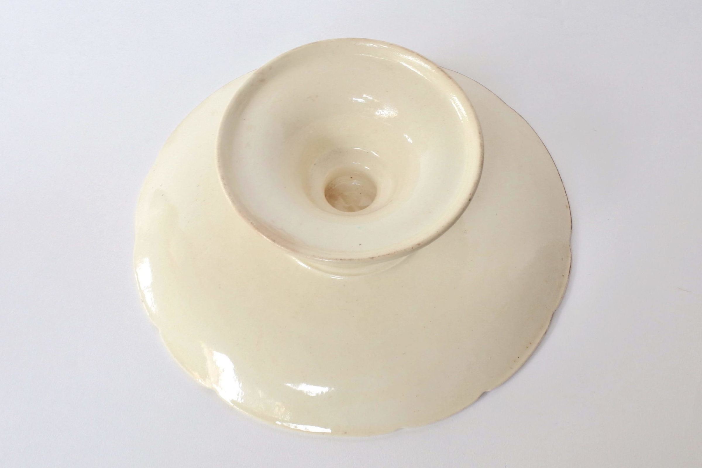Alzatina in ceramica barbotine - 3