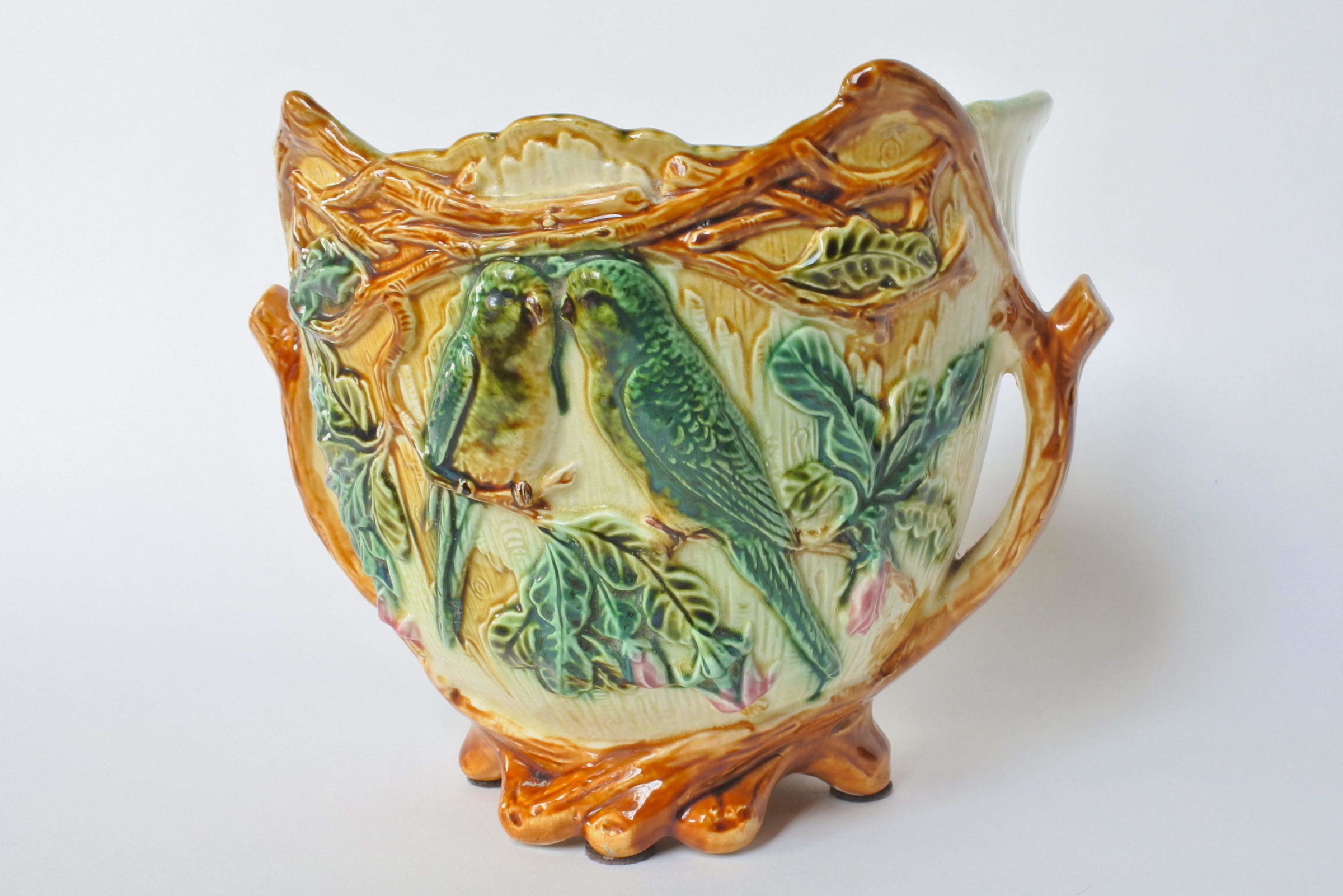 Cache pot in ceramica barbotine - Onnaing n° 352 - 3