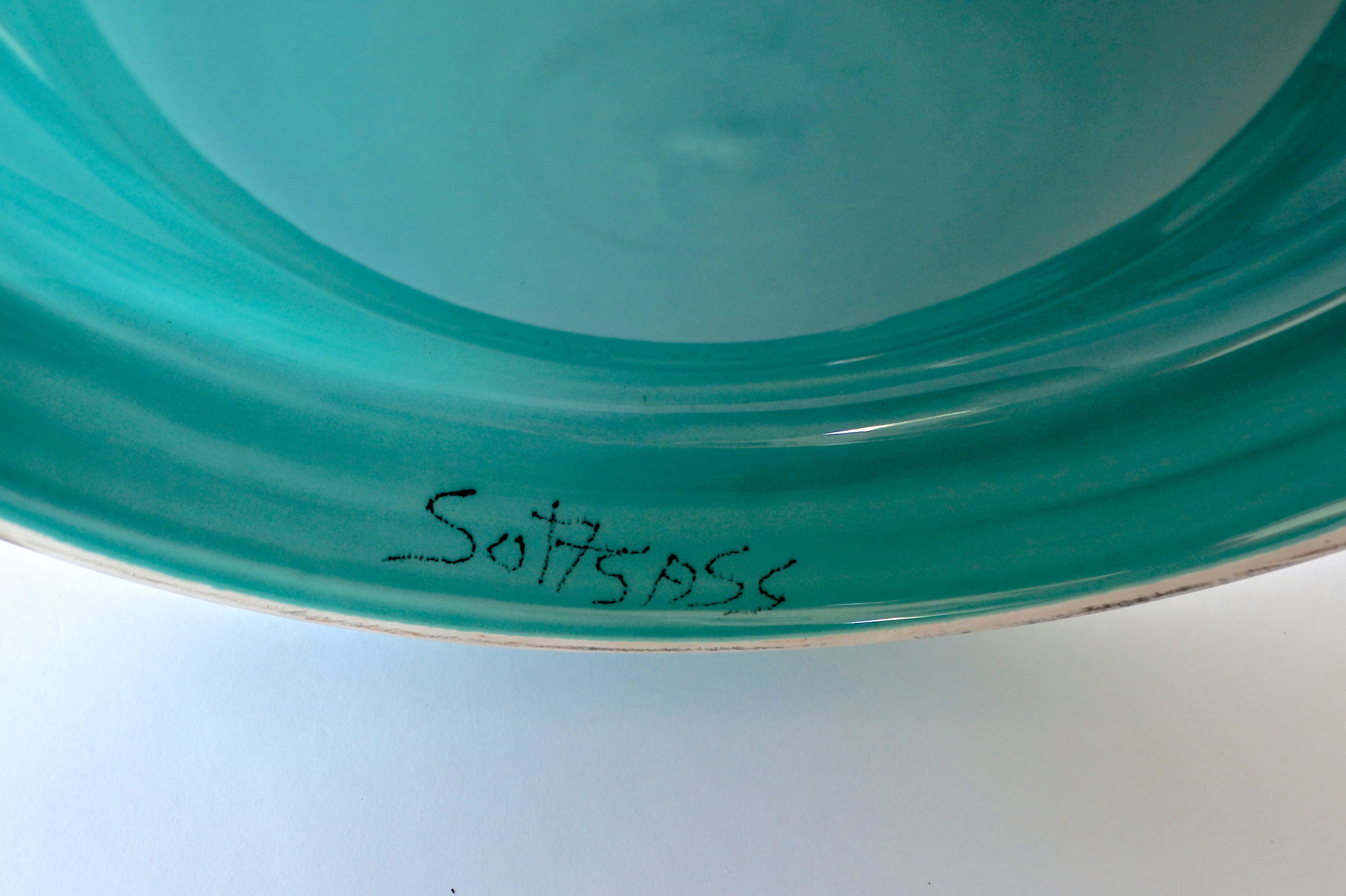 Centro tavola in ceramica - Ettore Sottsass per ceramiche Bitossi - 5