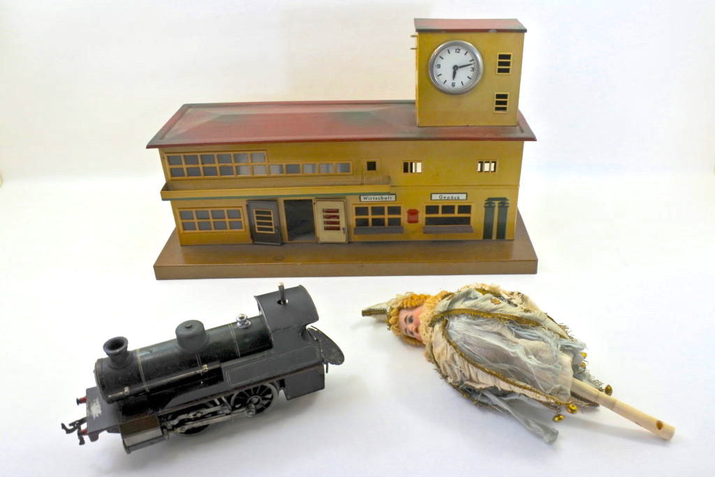Giocattoli antichi e di antiquariato - Treni Meccano Macchine a vapore