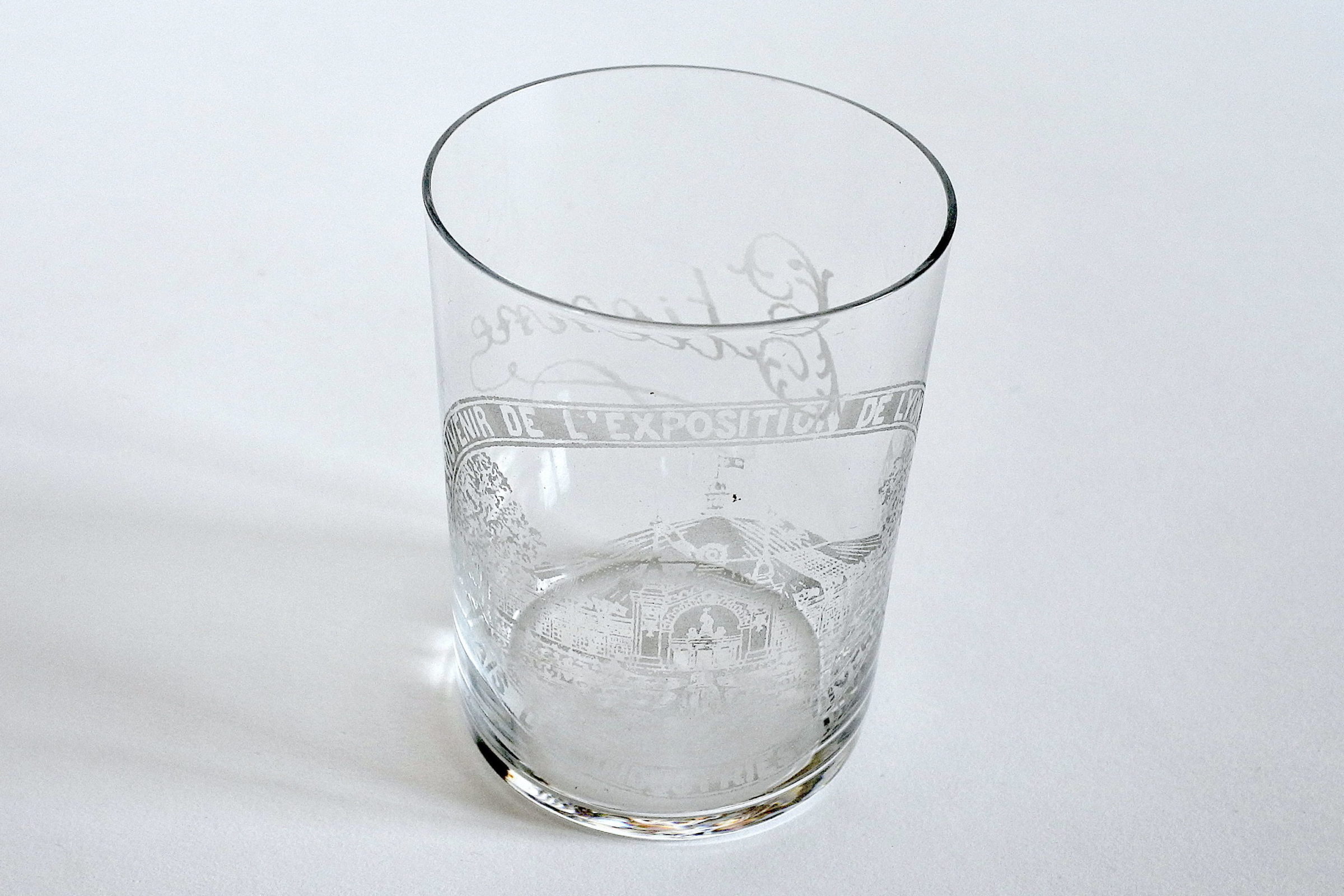 Bicchiere pubblicitario in vetro soffiato trasparente - 5