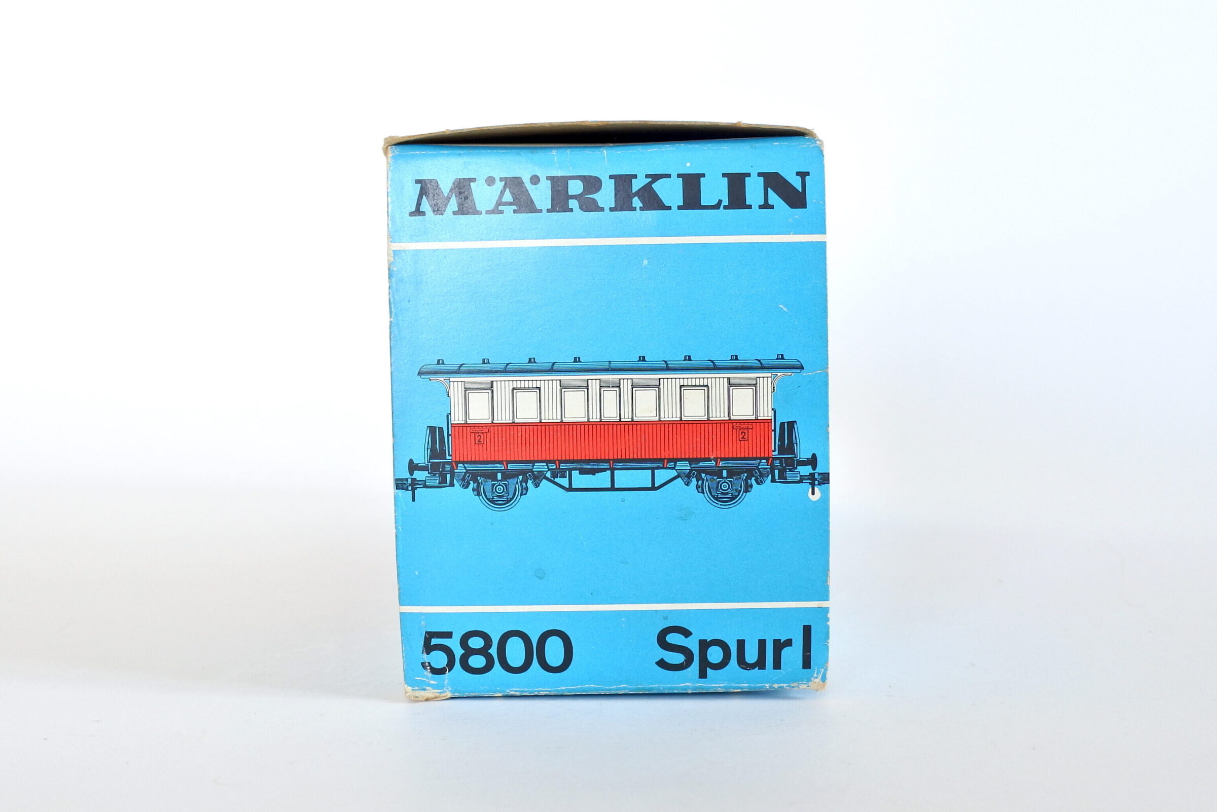 Carrozza passeggeri di 2a classe Marklin 5800 scala I con scatola originale - 9