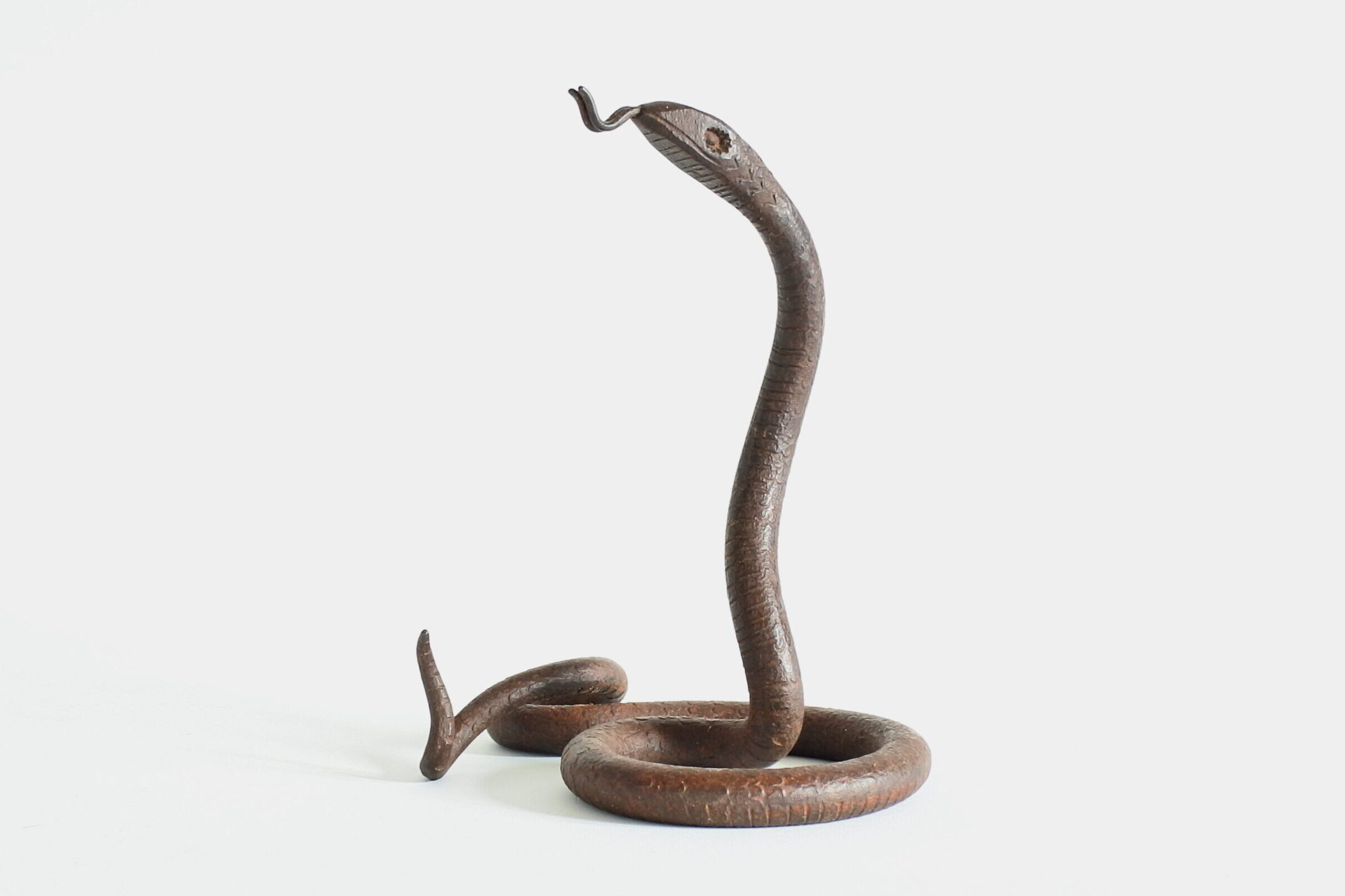 Portaorologi in metallo a forma di serpente
