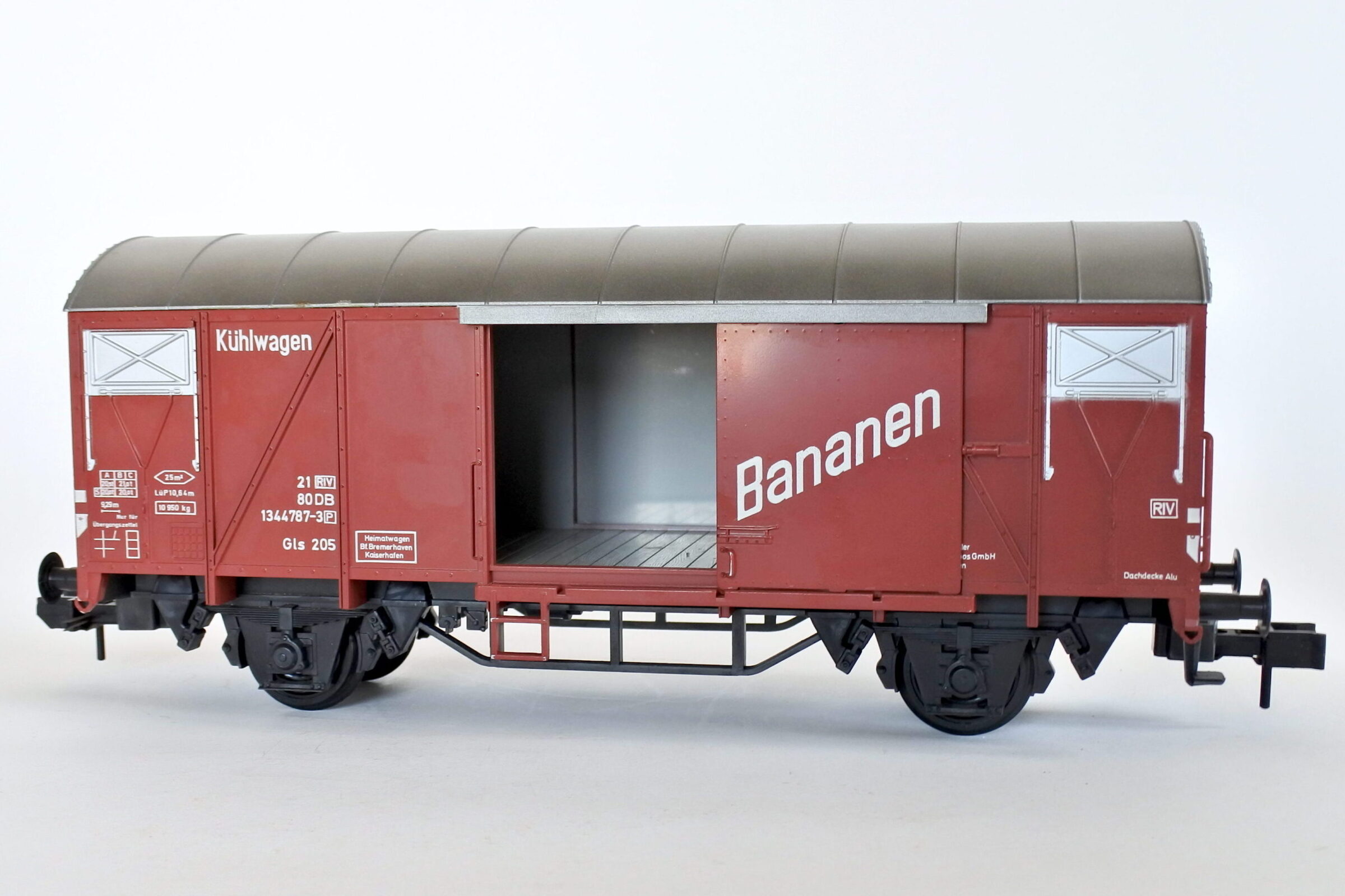 Vagone merci Marklin 5860 scala I Bananen della DB Tedesca - 2