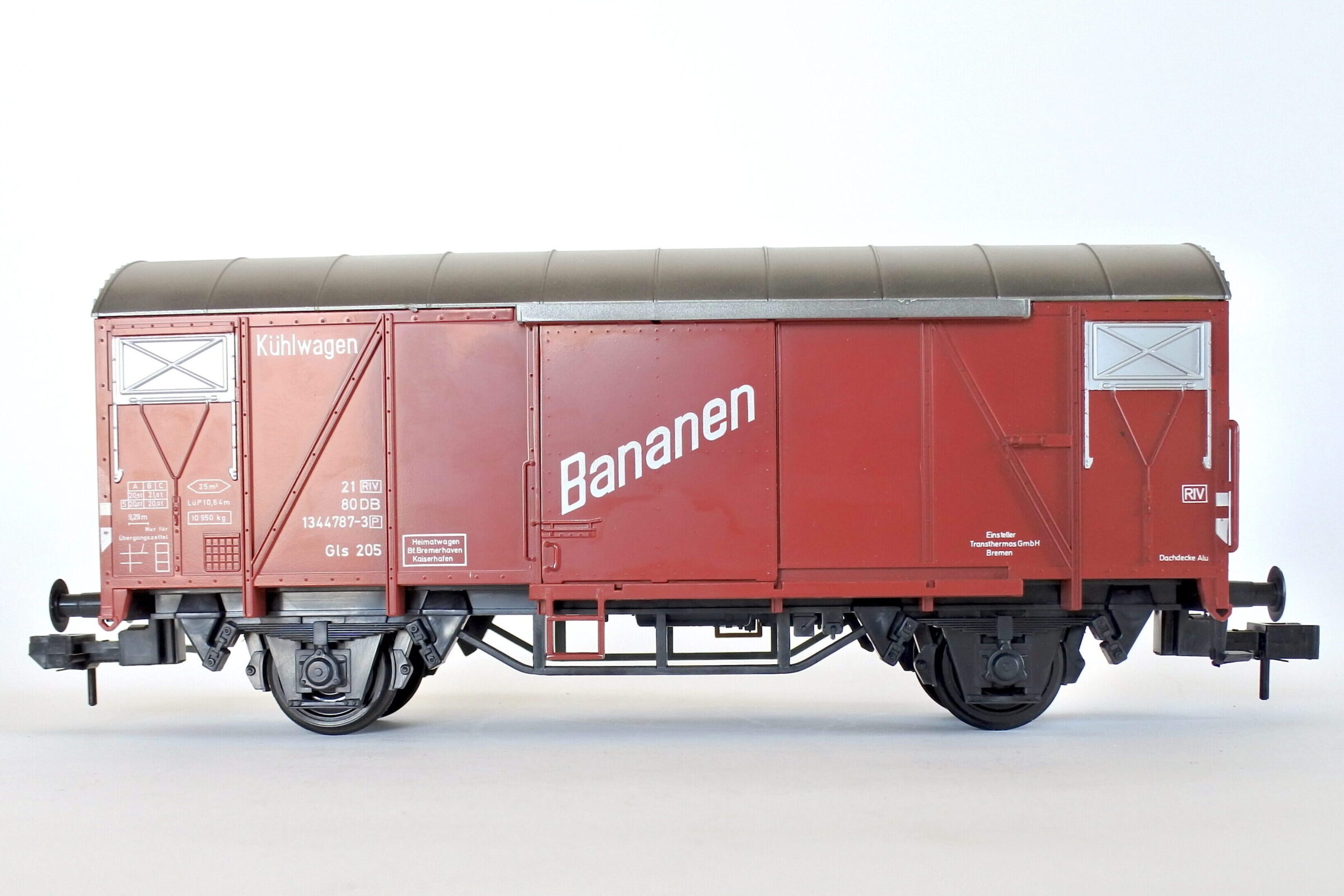 Vagone merci Marklin 5860 scala I Bananen della DB Tedesca - 4
