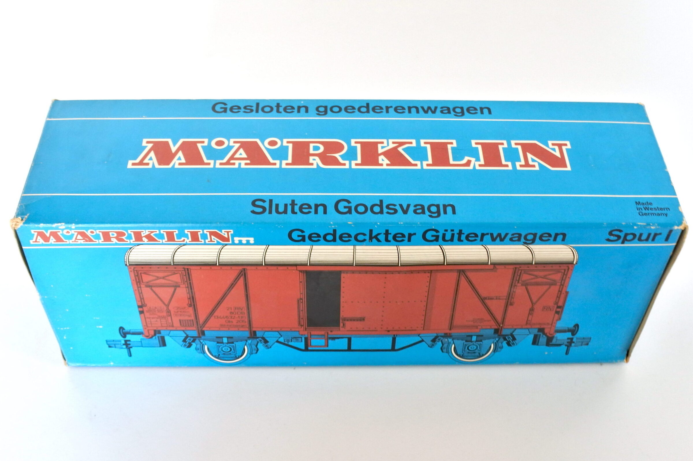 Vagone merci Marklin 5860 scala I Bananen della DB Tedesca - 8