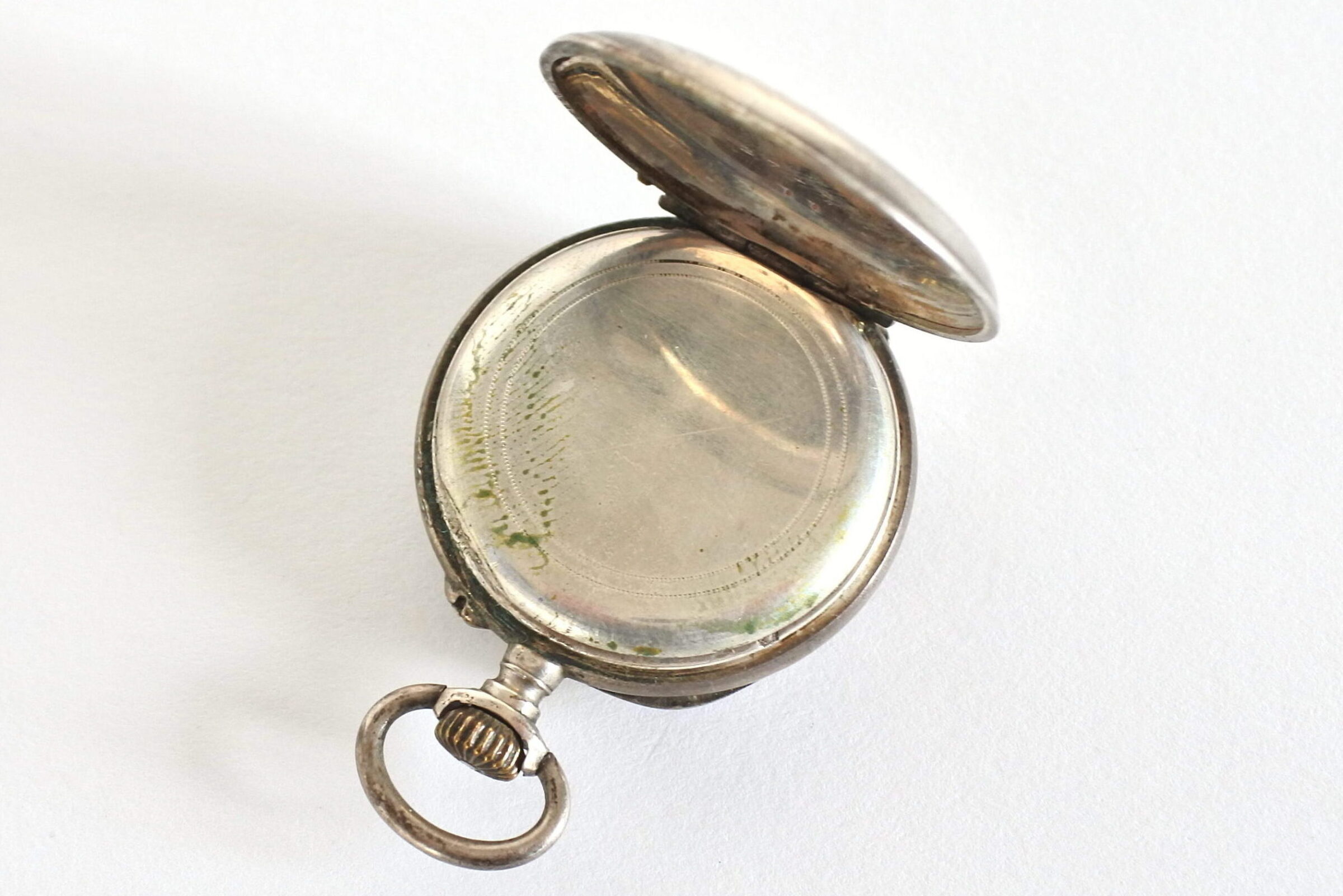 Monachina in argento utilizzabile come orologio da polso con bracciale estensibile - 4