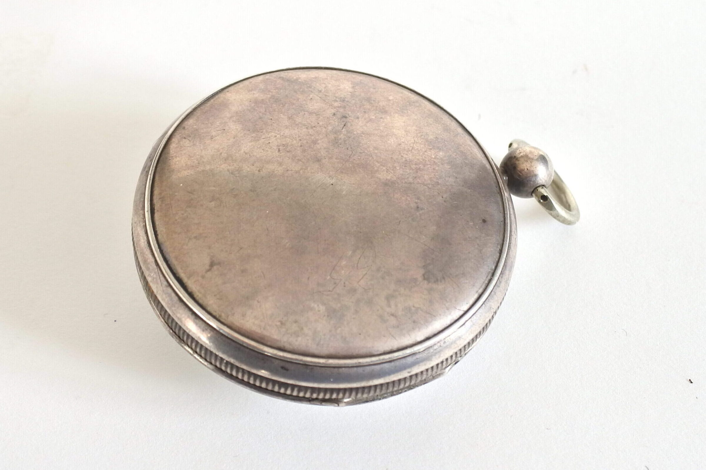 Orologio da tasca a ribaltina con cassa in argento Antoine Achard Geneve - 3