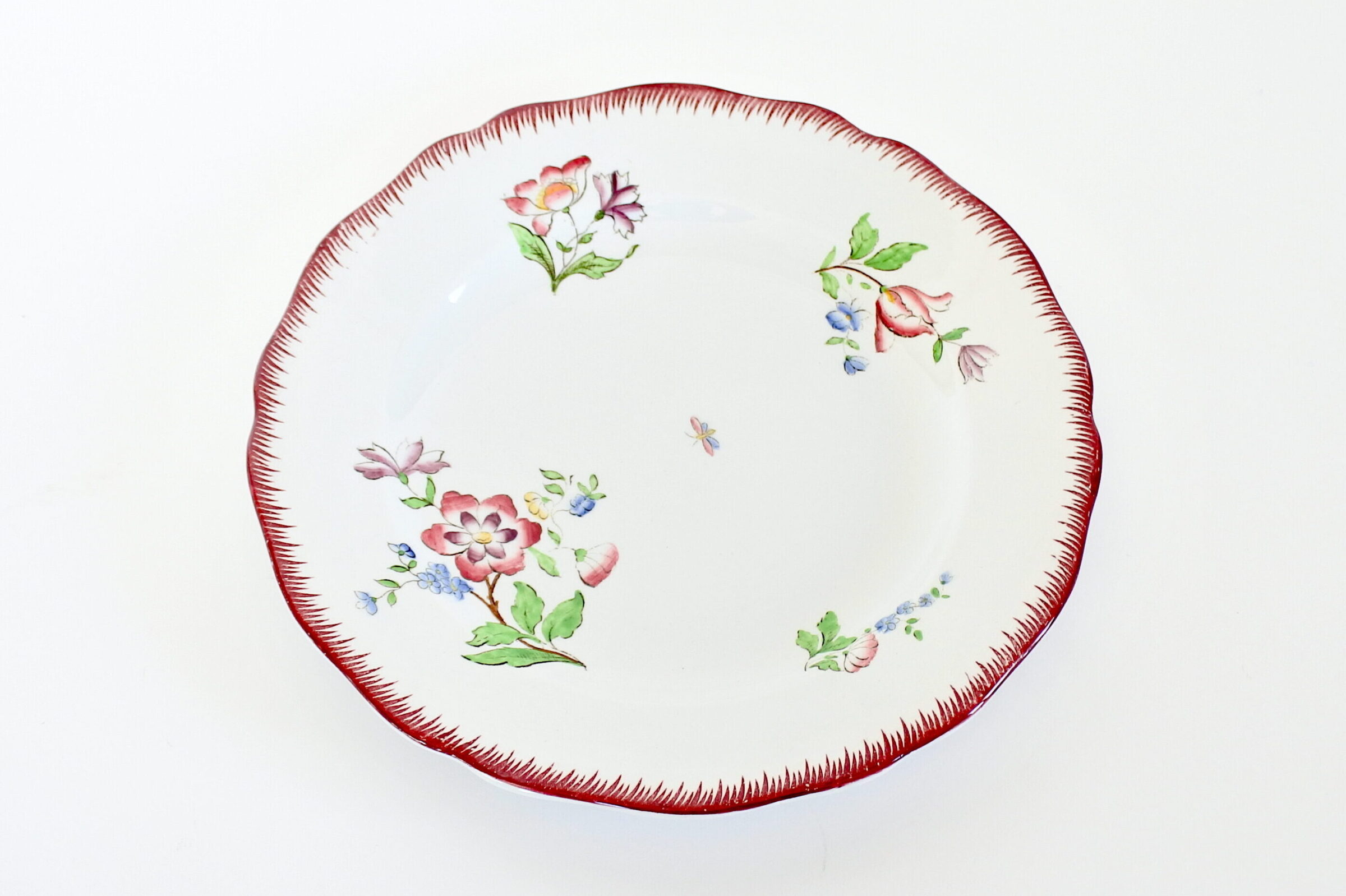 12 piatti in ceramica di Sarreguemines con decoro Strasbourg - 7