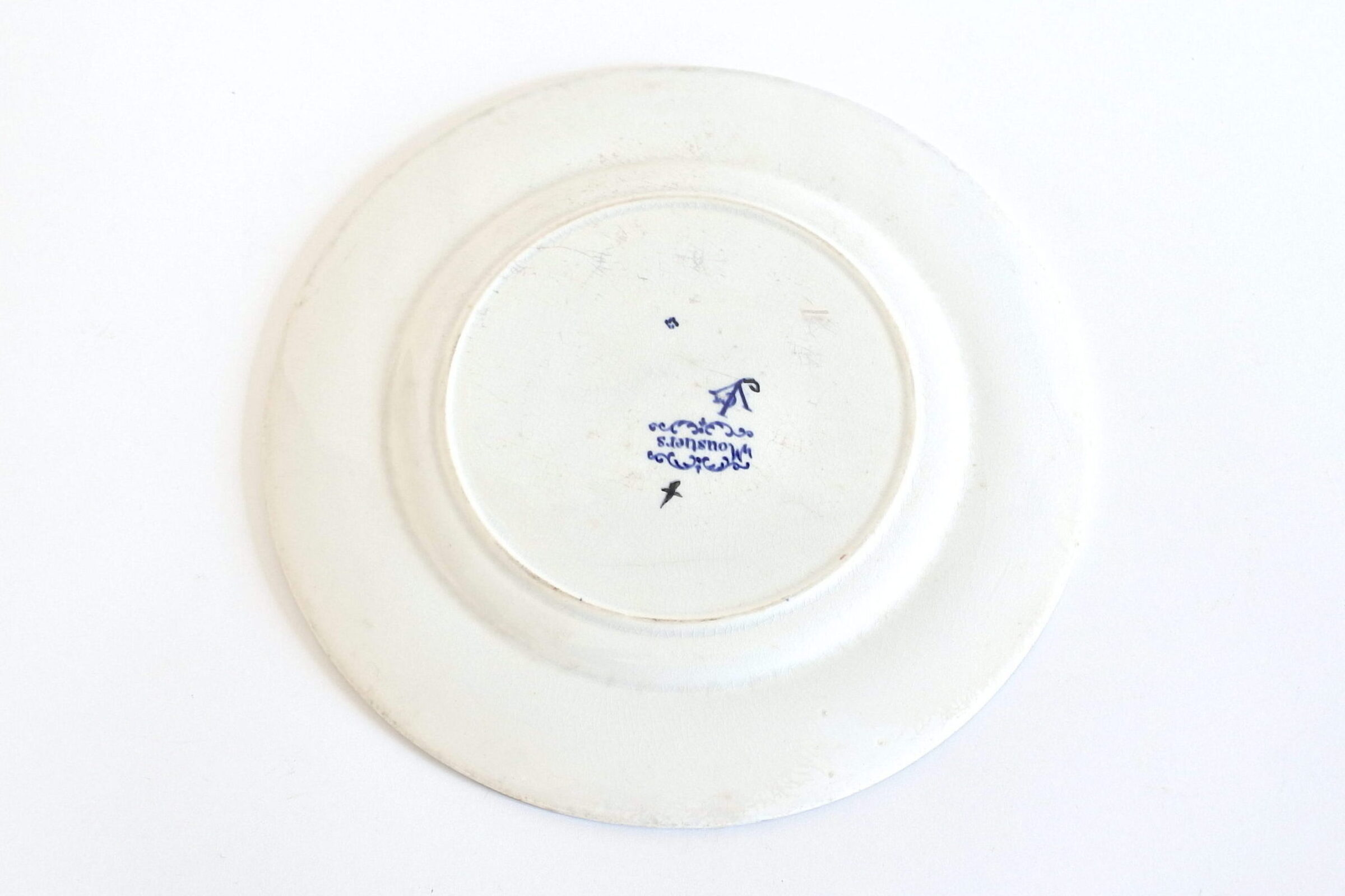 6 piatti in ceramica con angeli di Jules Vieillard a Bordeaux - 11