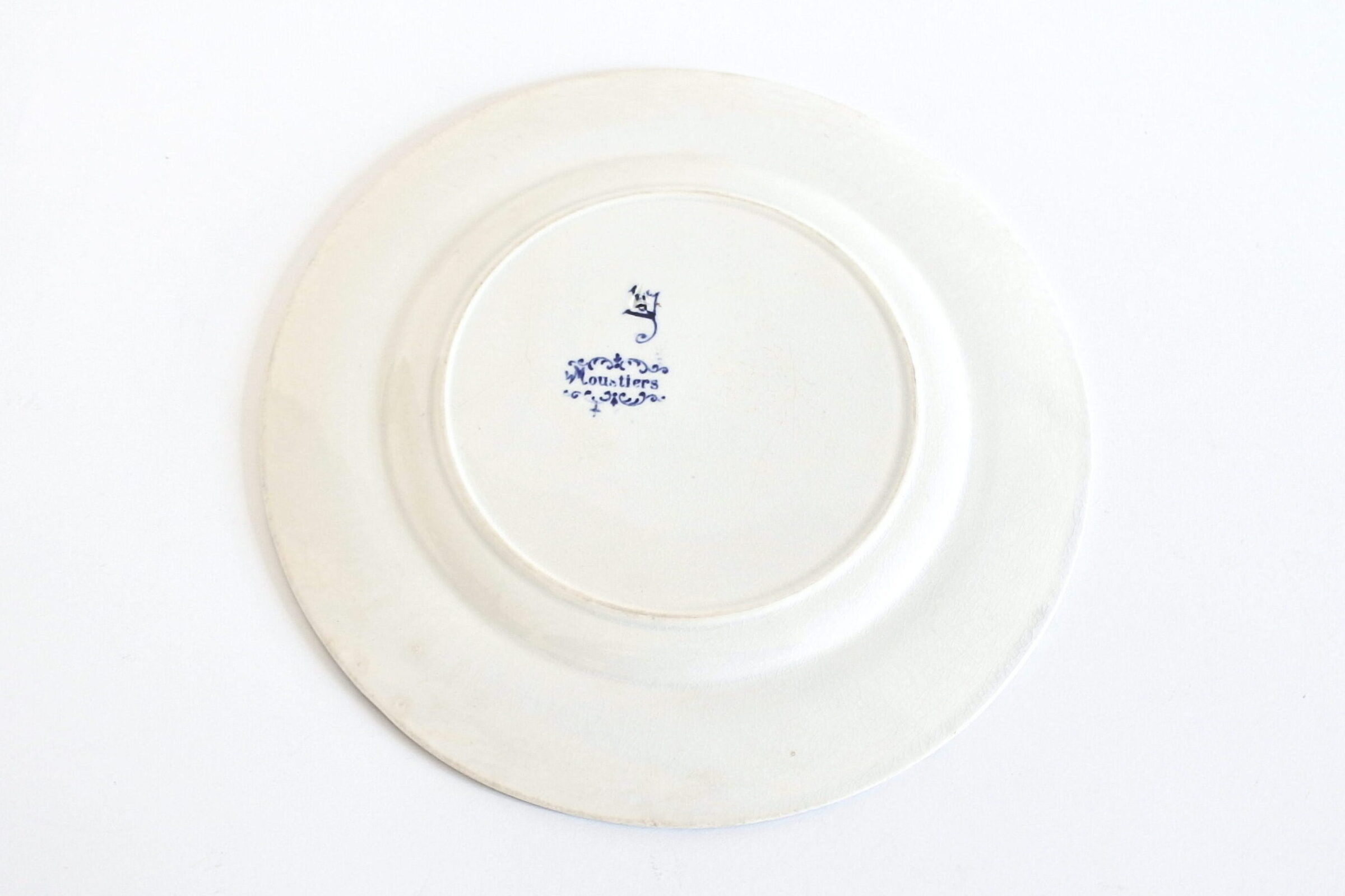 6 piatti in ceramica con angeli di Jules Vieillard a Bordeaux - 13