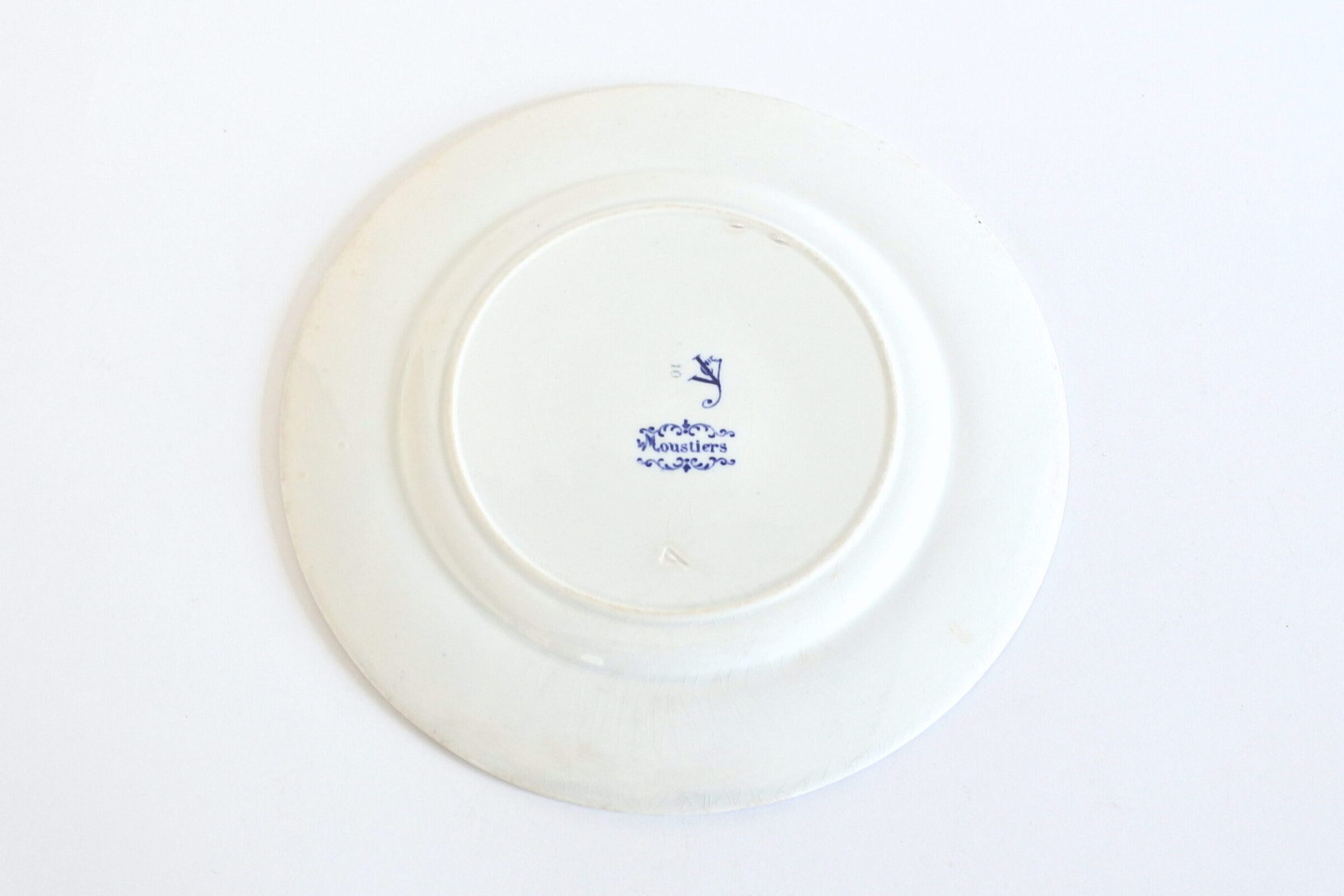 6 piatti in ceramica con angeli di Jules Vieillard a Bordeaux - 5