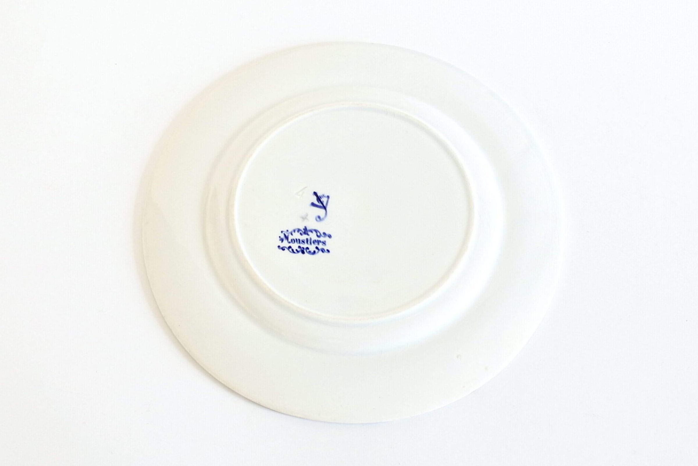 6 piatti in ceramica con angeli di Jules Vieillard a Bordeaux - 7