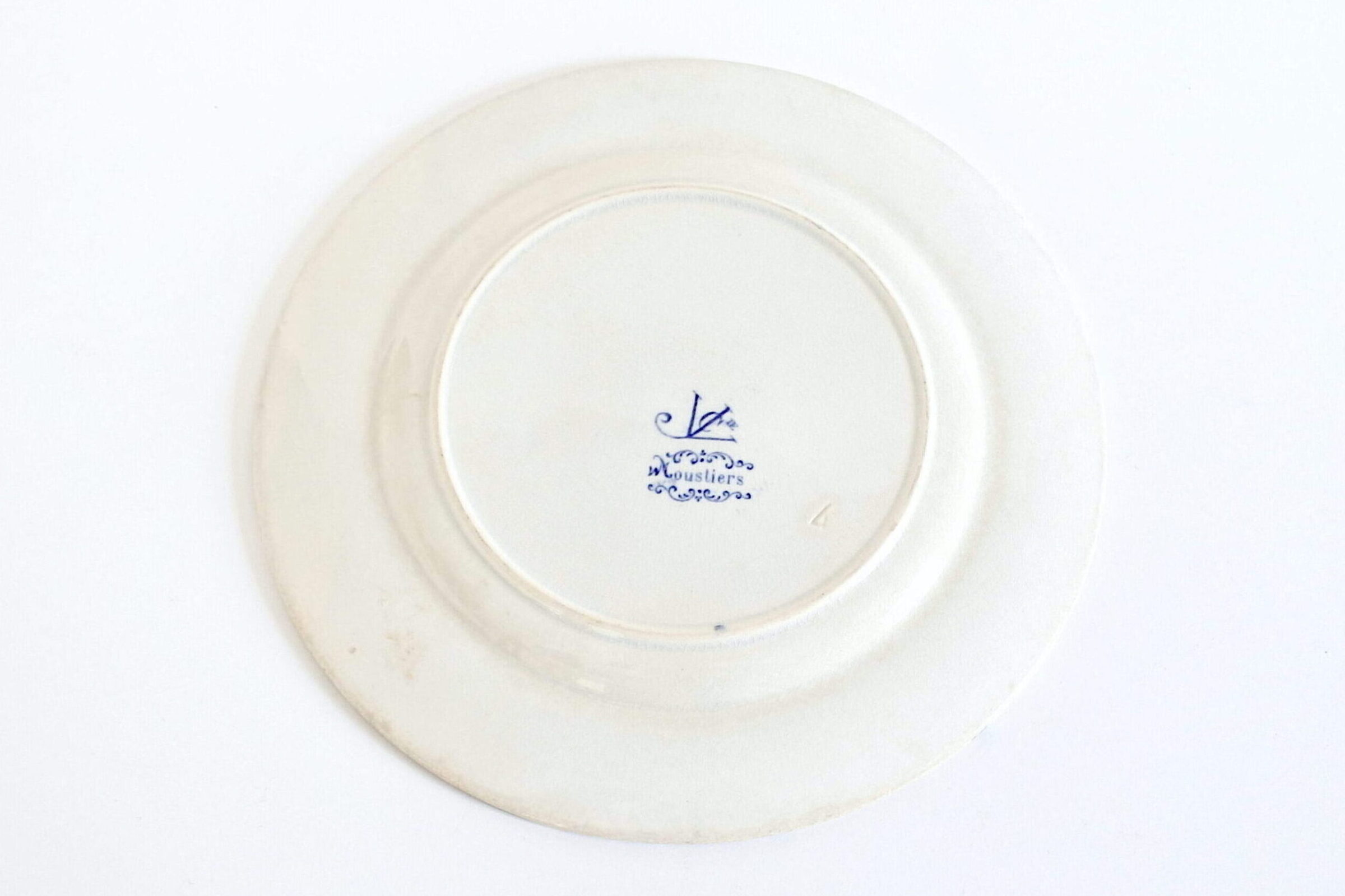 6 piatti in ceramica con angeli di Jules Vieillard a Bordeaux - 9