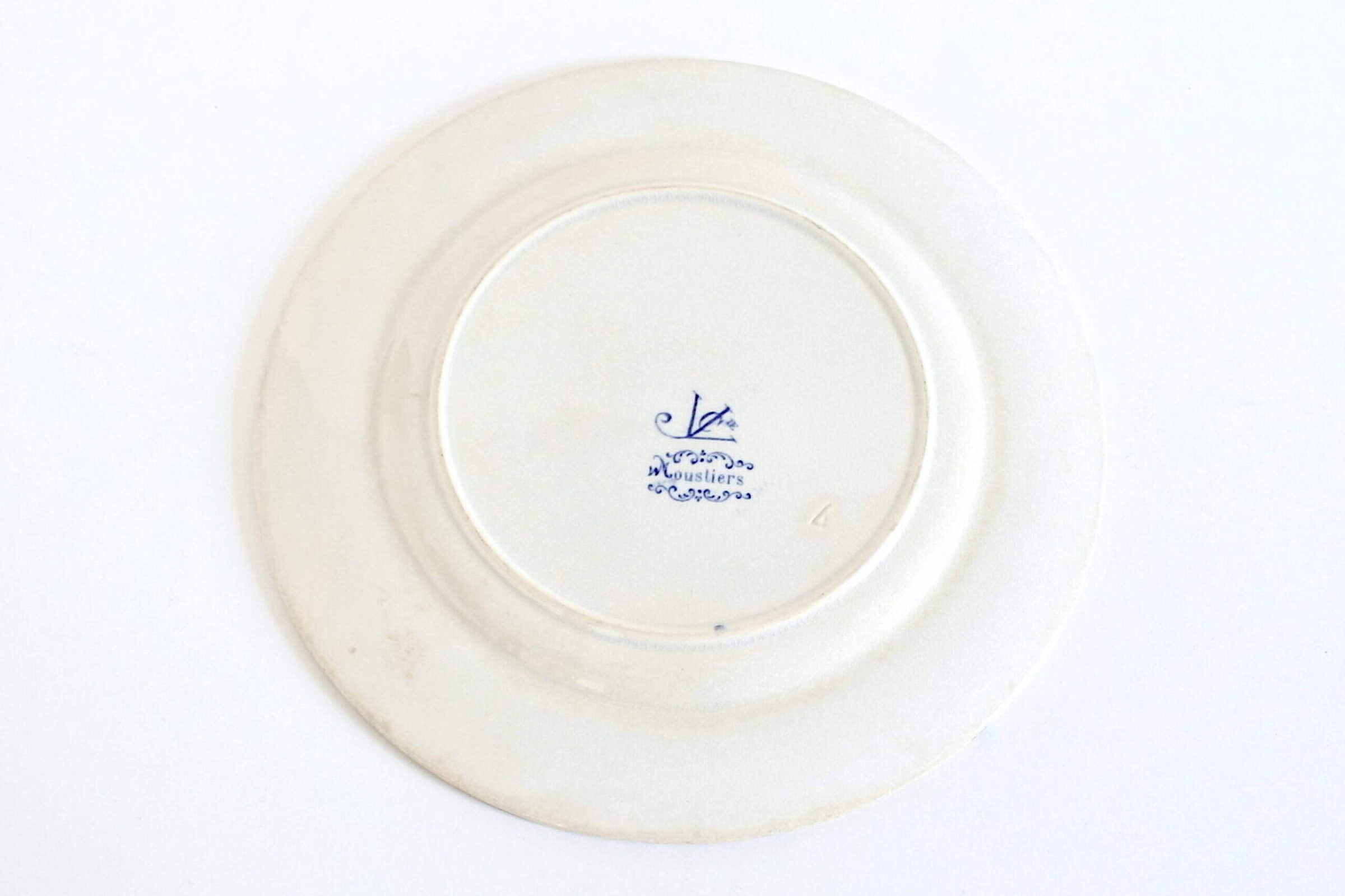 6 piatti in ceramica con angeli di Jules Vieillard a Bordeaux - 9