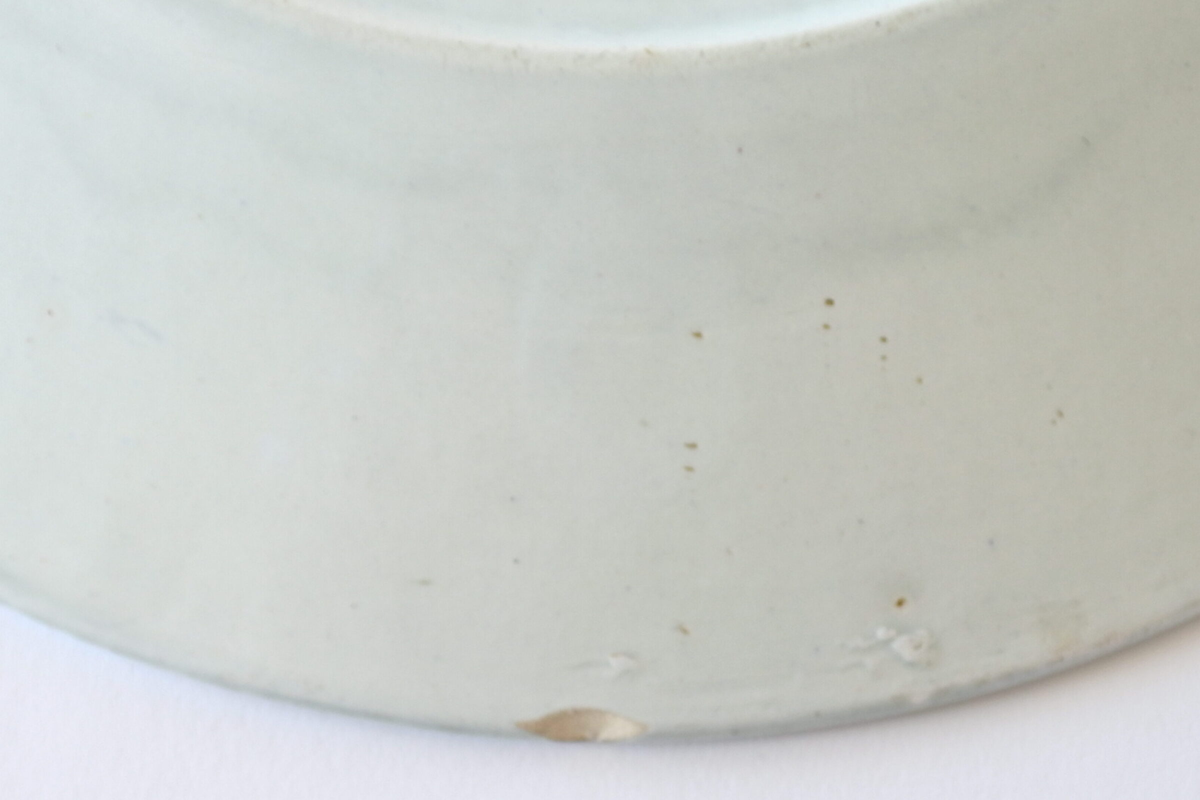6 piatti in ceramica di Gien del 1860 con decoro azzurro - 3
