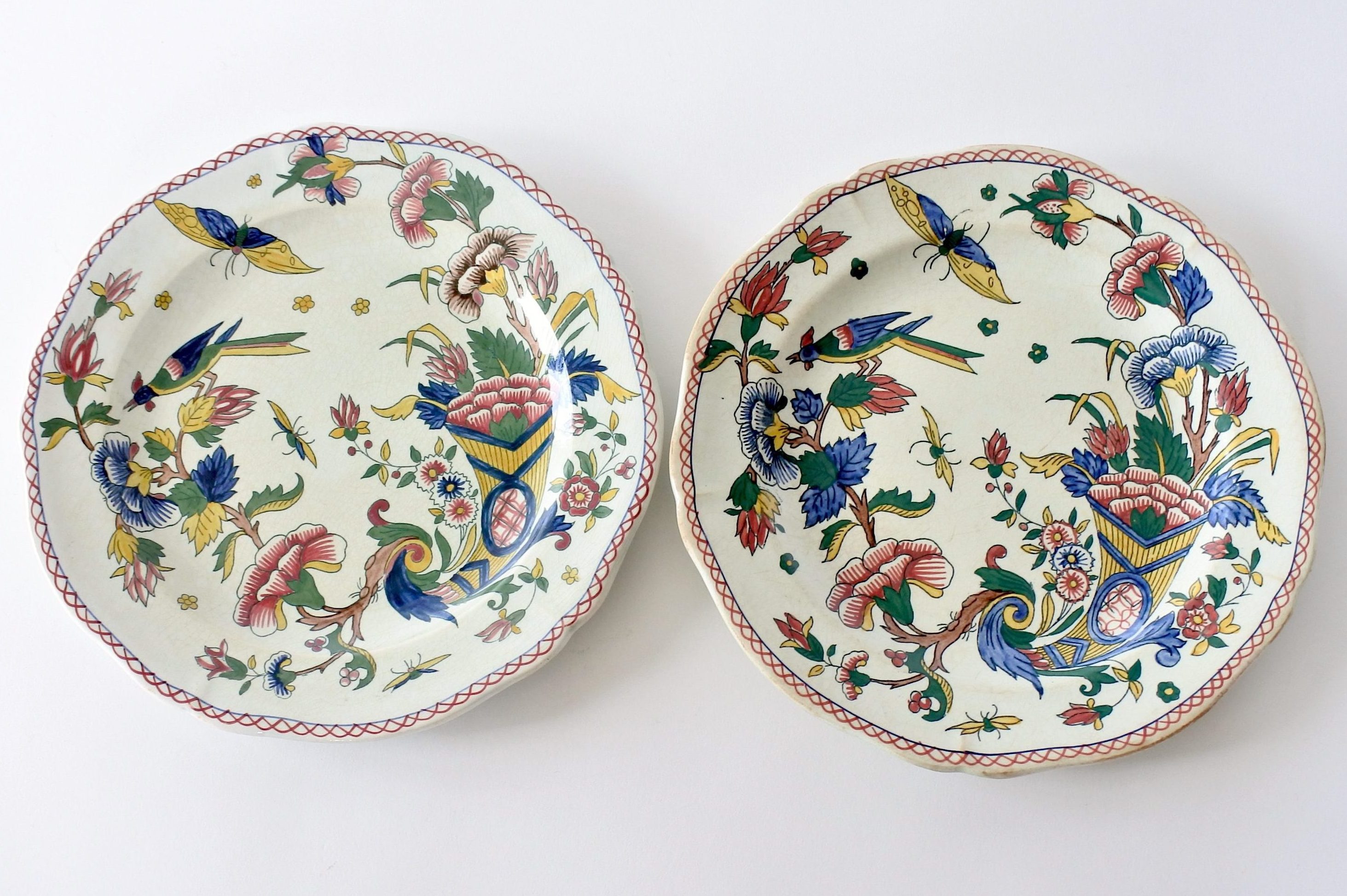 Zuppiera con piatto ceramica turchese 