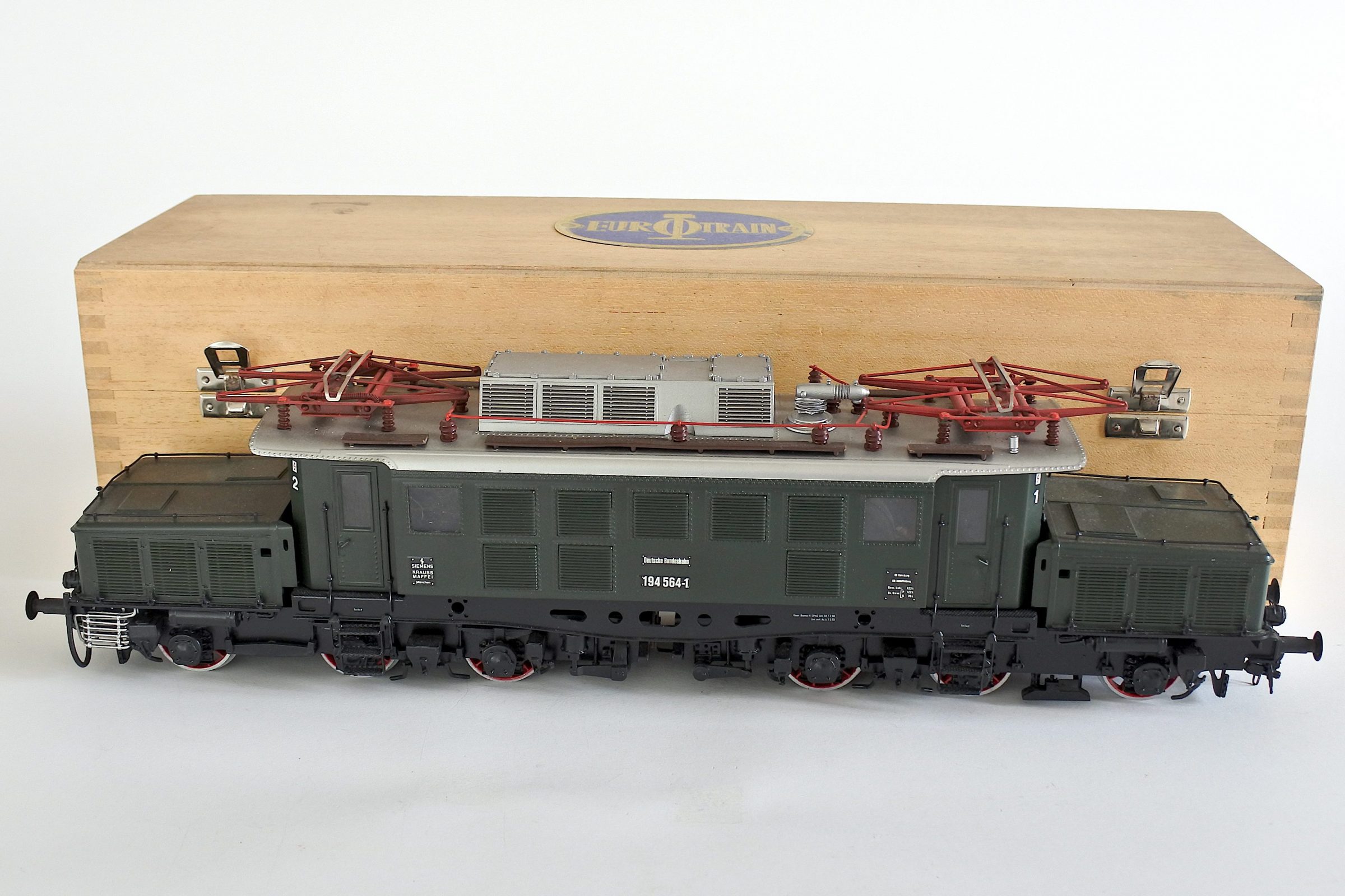 Locomotiva elettrica Eurotrain DB 194 564-1 scala 0 con scatola originale