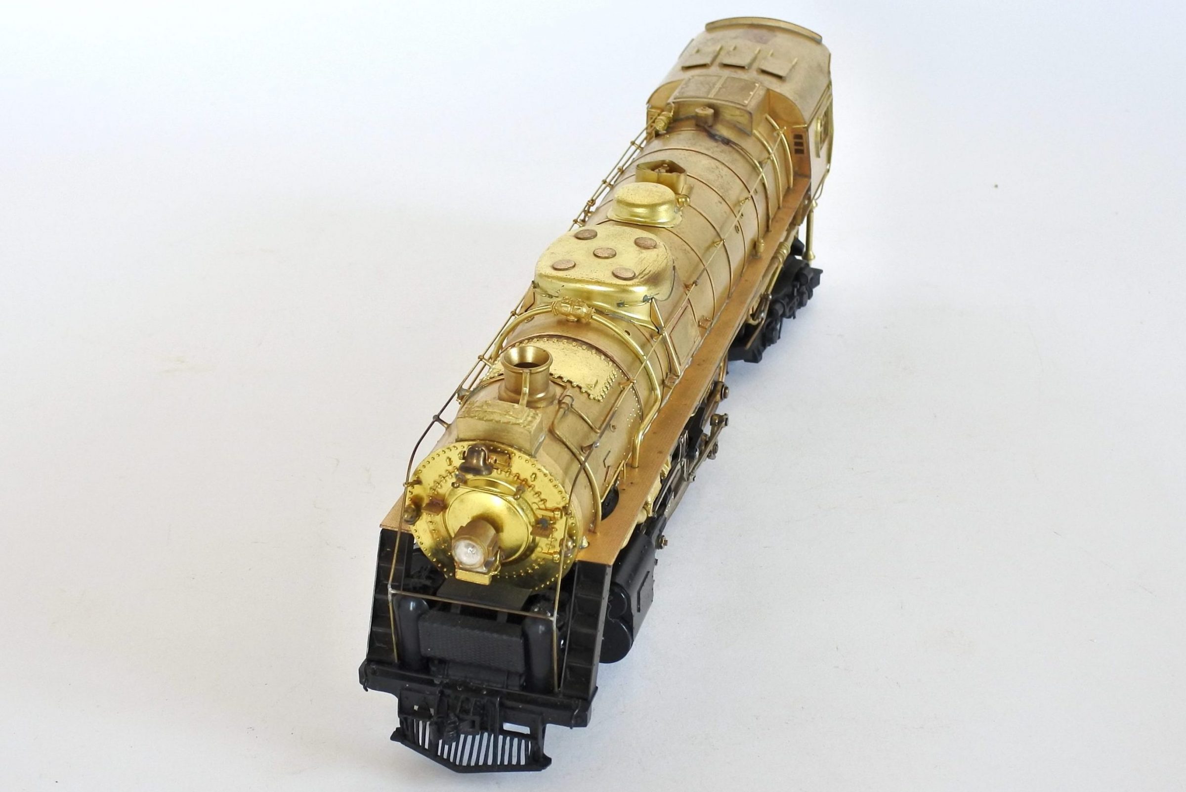 Locomotiva a vapore in ottone con tender KTM 2-8-4 Berkshier scala 0 - 5